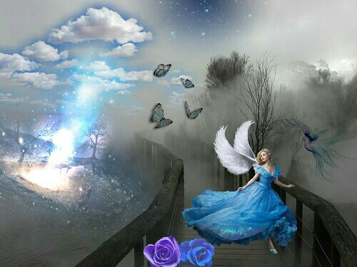 running angel