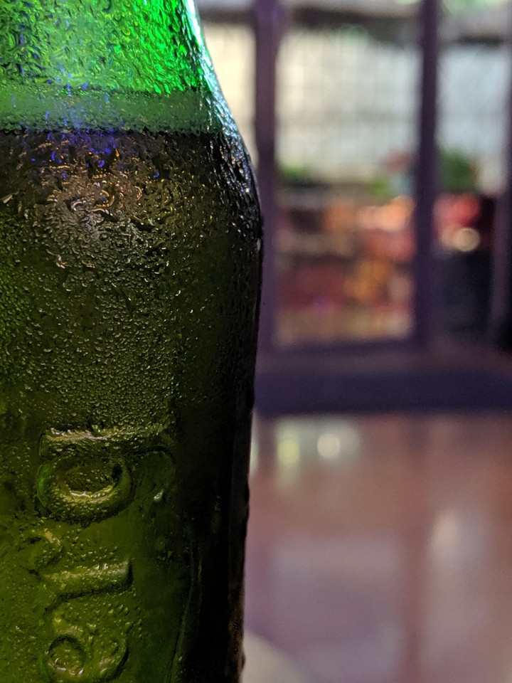 Evening break with a friend after a long day