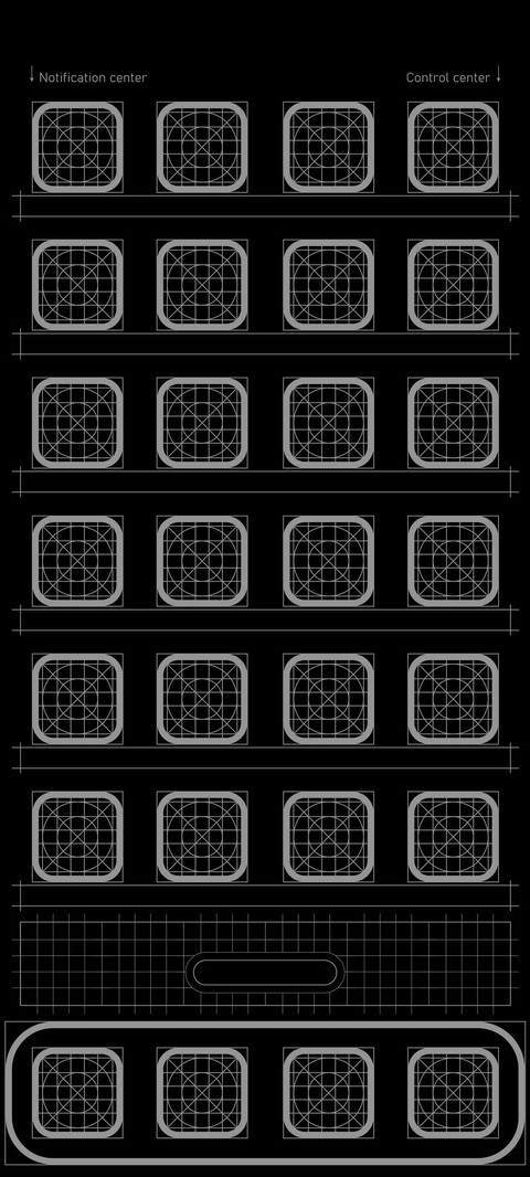 tapety font, Parallel