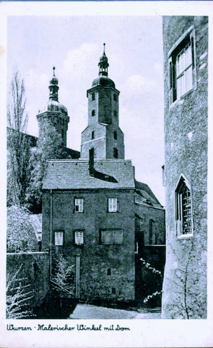 wurzen malerischer Winkel am Schloß