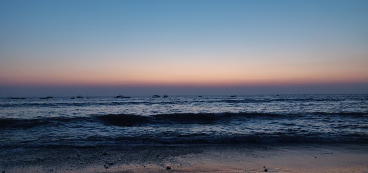 After Sunset at Anjuna Beach