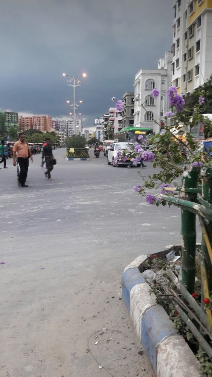 cloudy sky....