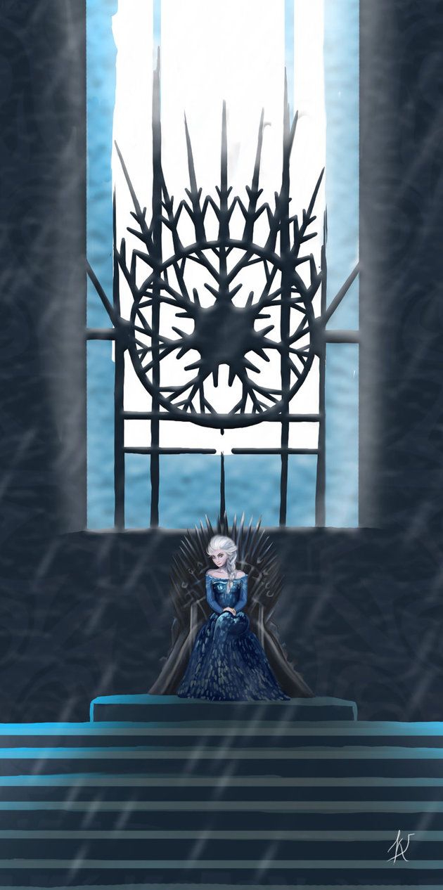 ELSA ON THE THRONE OF SWORDS