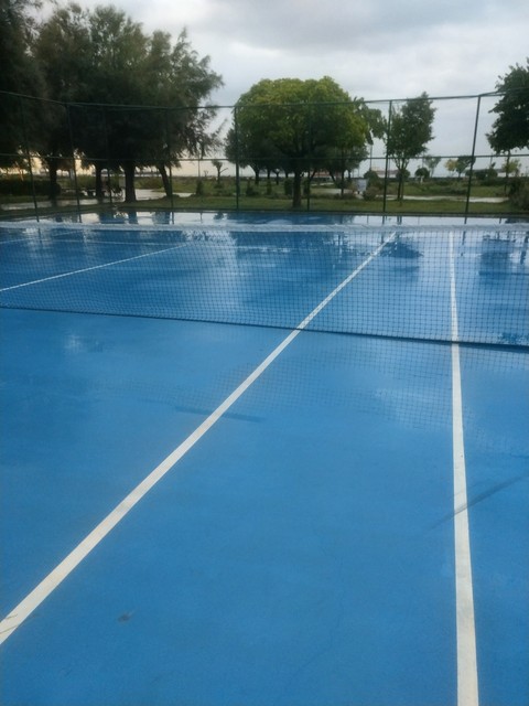 Tennis_court, Sports_venue, Net