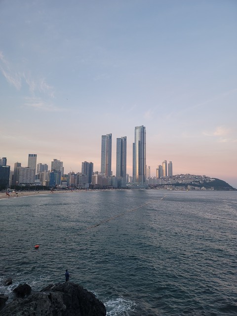 city, sea, beach