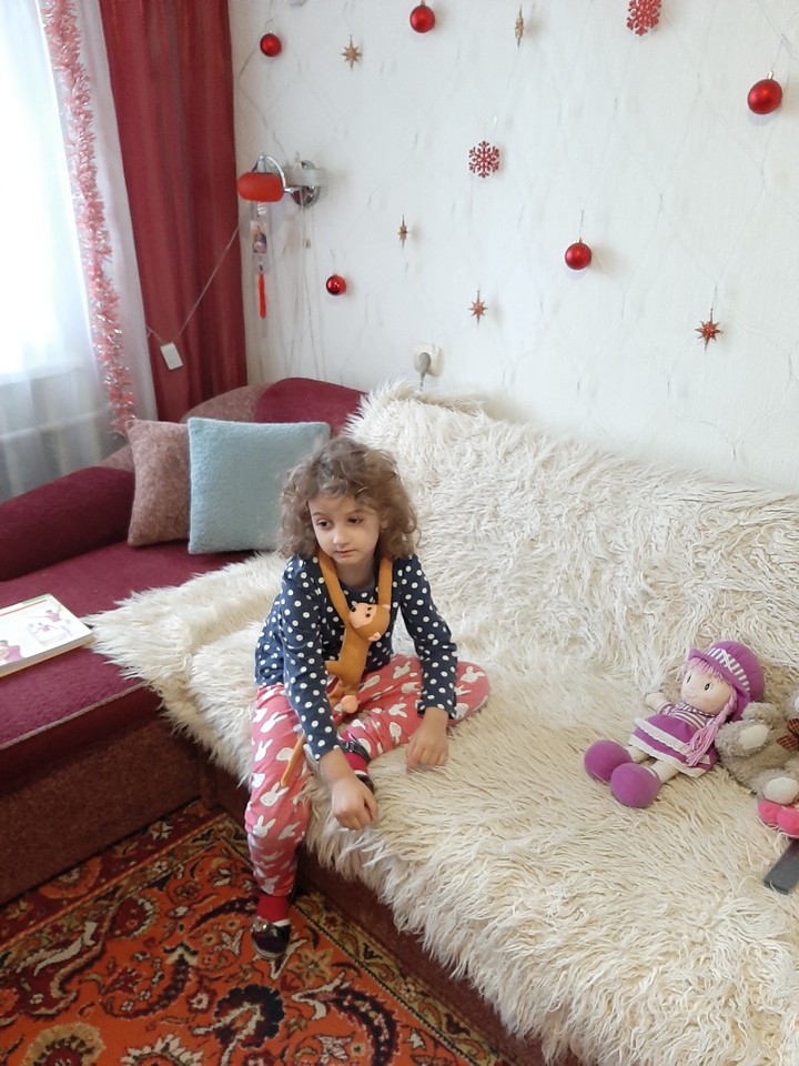 My granddaughter.