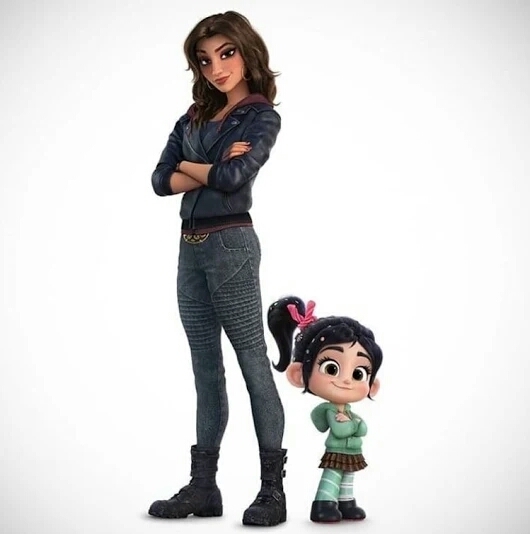 Vanellope and Shank