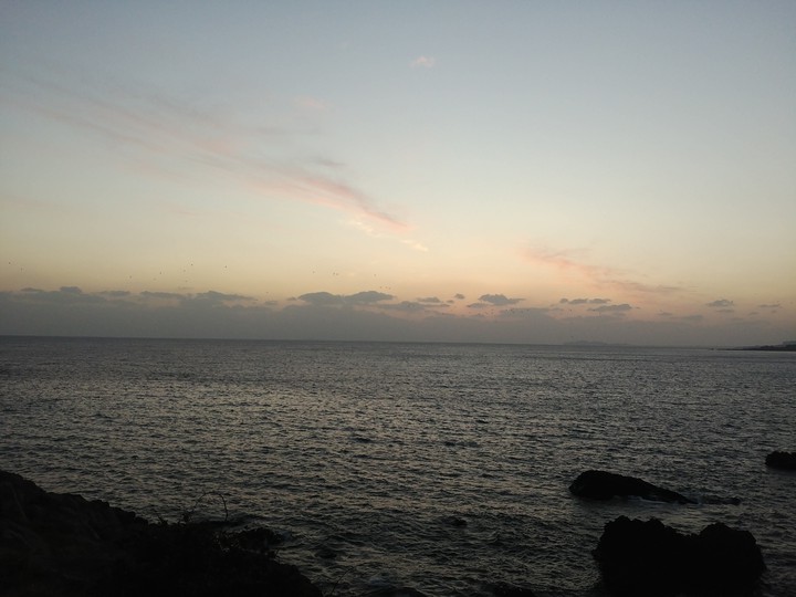 jeju a red sky