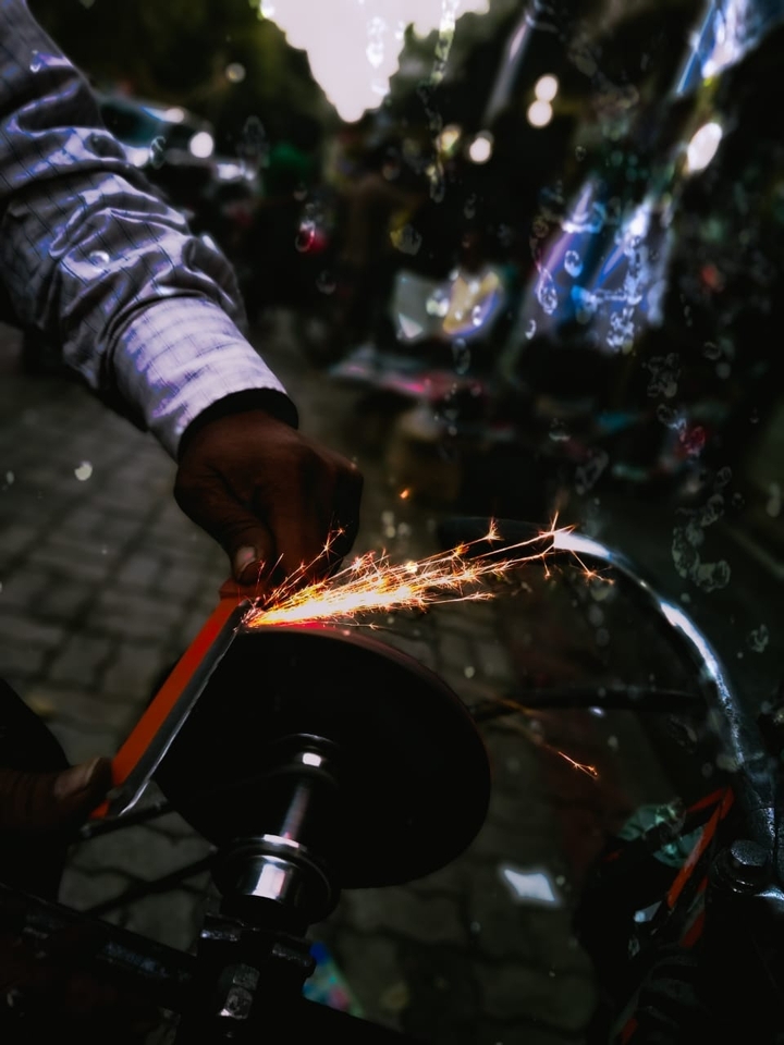 sparks