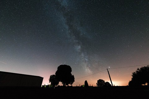 une nuit étoilées