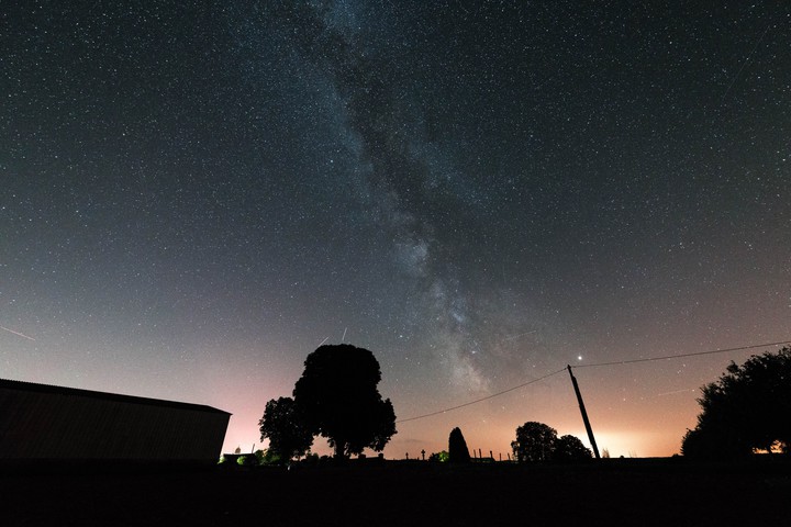 une nuit étoilées
