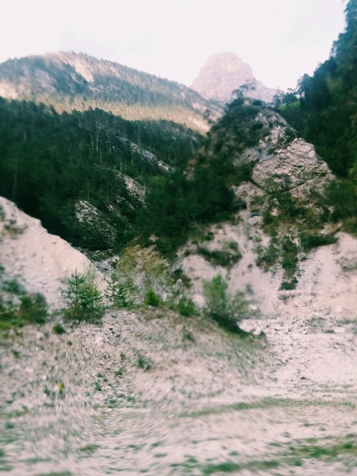 il paesaggio e' bellissimo