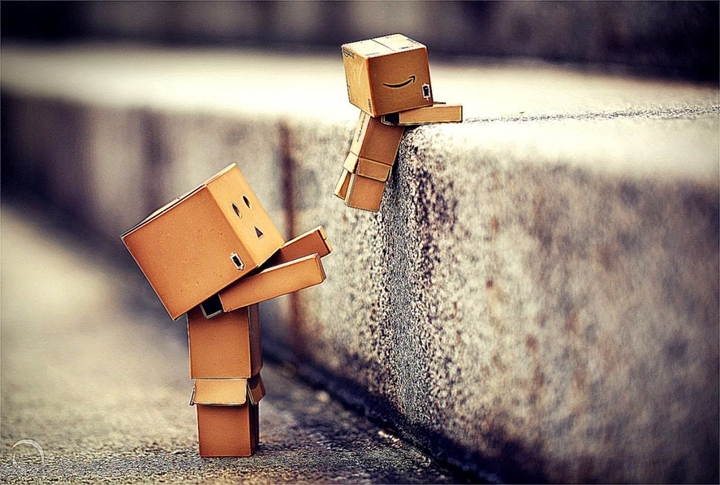 Helping Little Danbo.