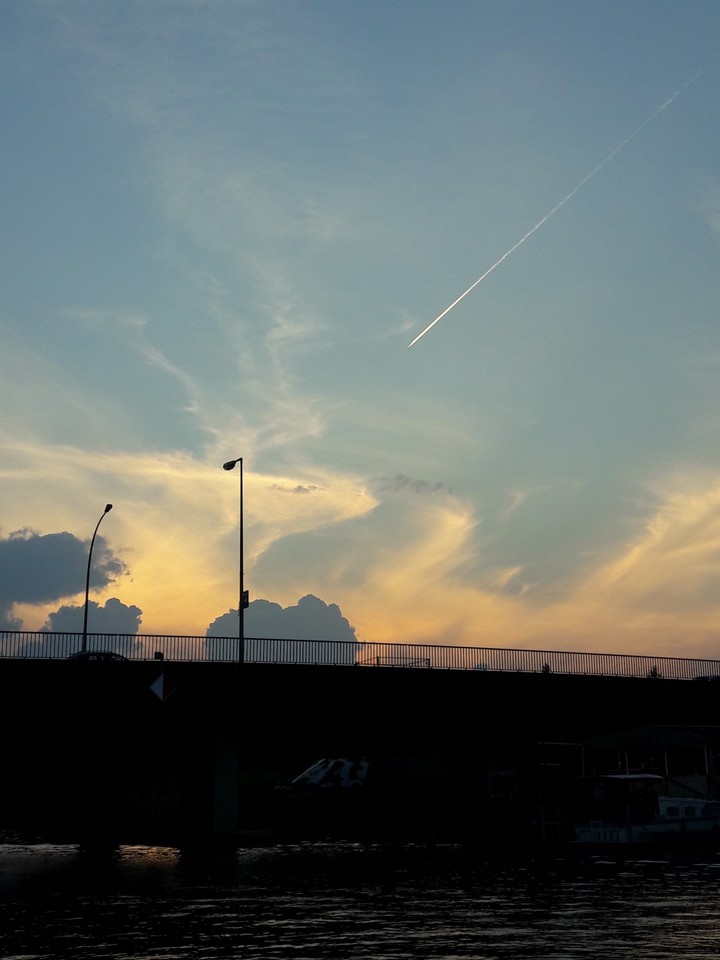 sky above berlin