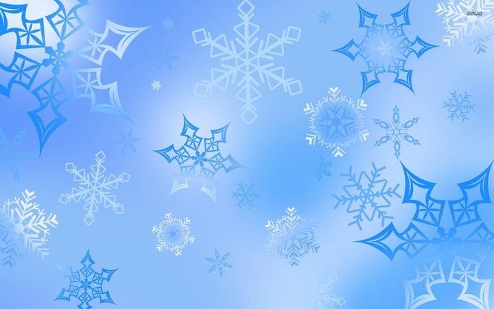 Graphic snowflakes