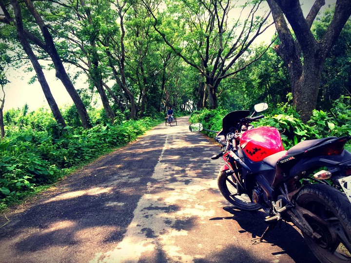 Me and my CBR150.. my ex..()_()