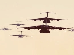 Amazing photo of Boeing C17 Globemaster III