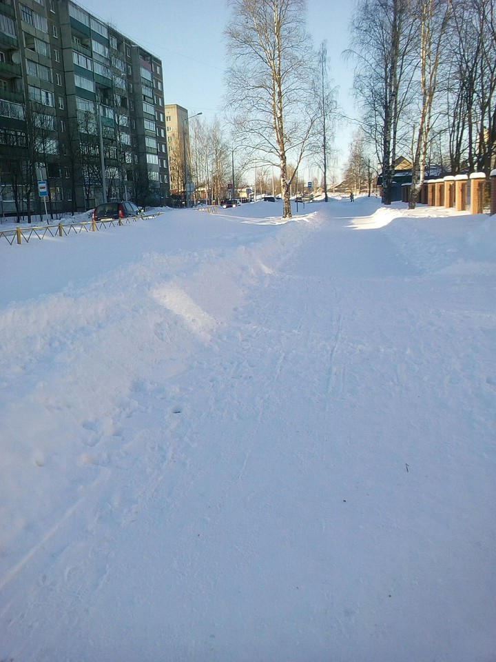 зимняя дорога
