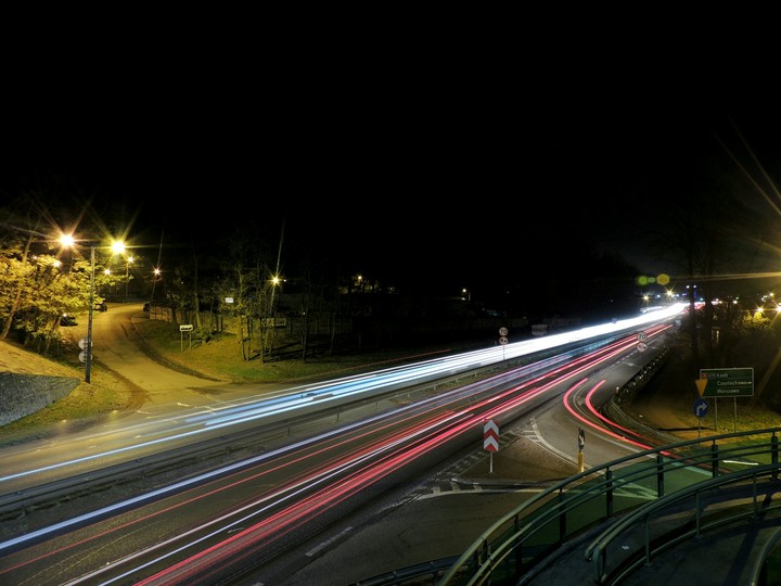 Night road