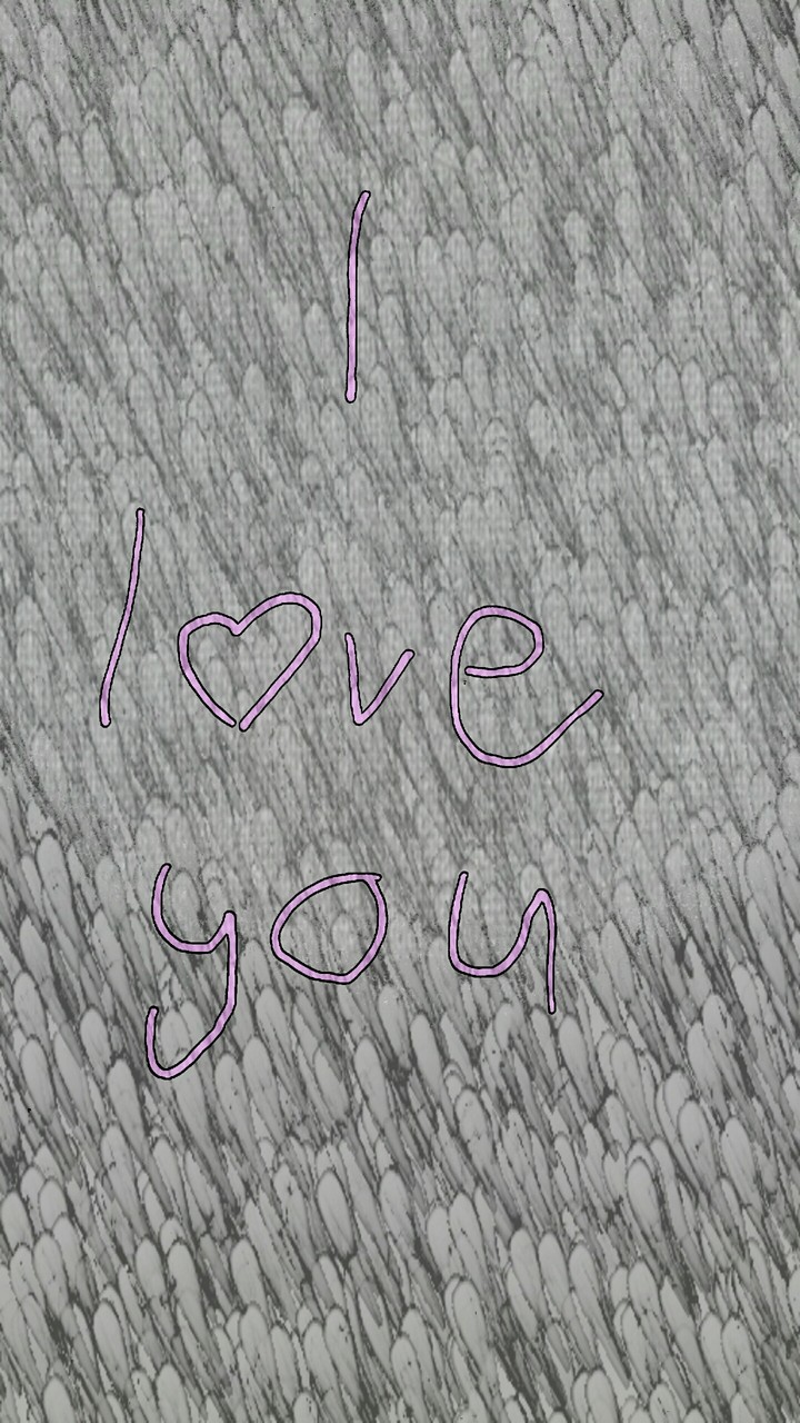 I love you