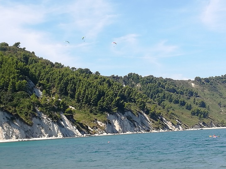 parapendio a portonovo