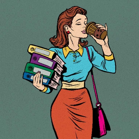 strong woman