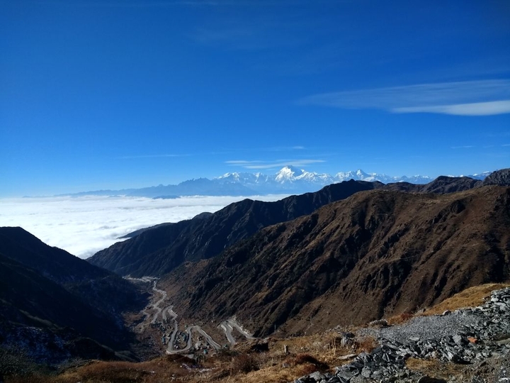 Kanchunjanga range