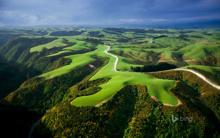 Terres agricoles. Nouvelles-Zélandes