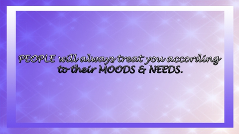 Moods & Needs