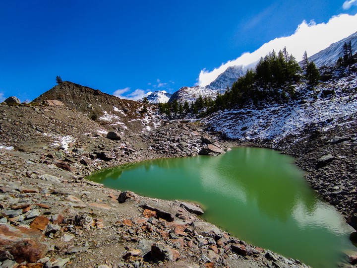 Lago Miage, Italy