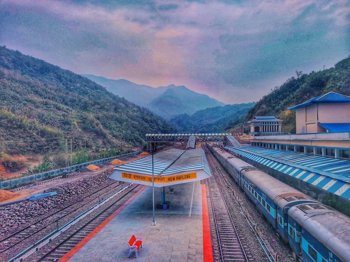 New Haflong Station, Assam