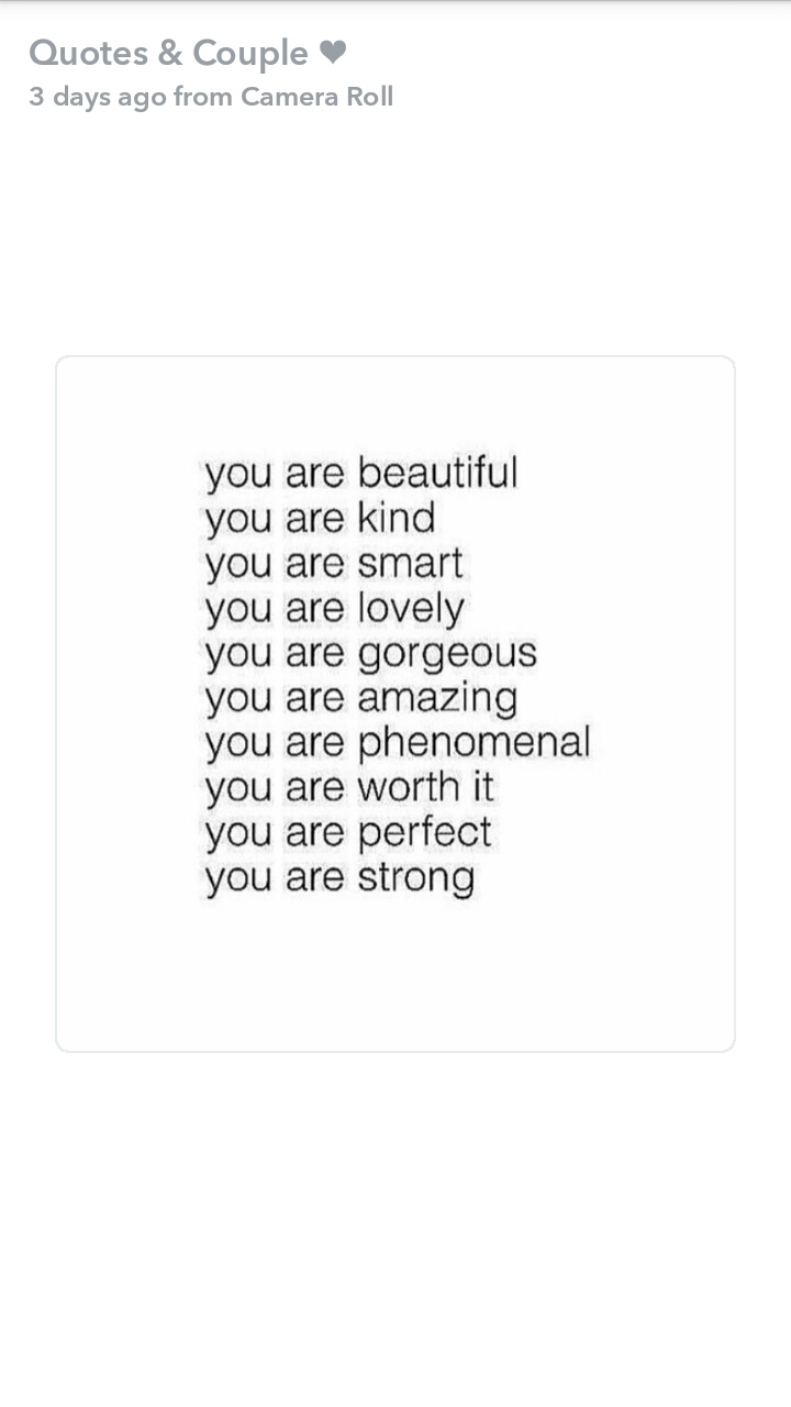 Be Yourself ❤