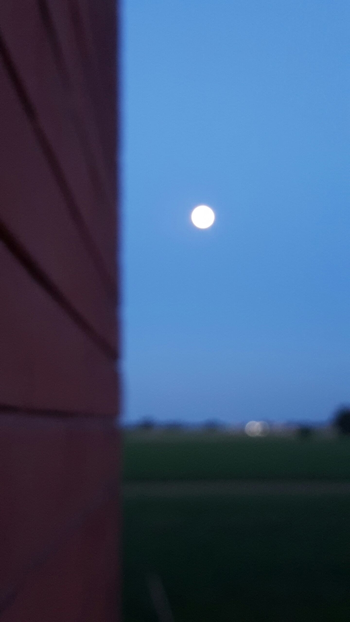 zooming moon