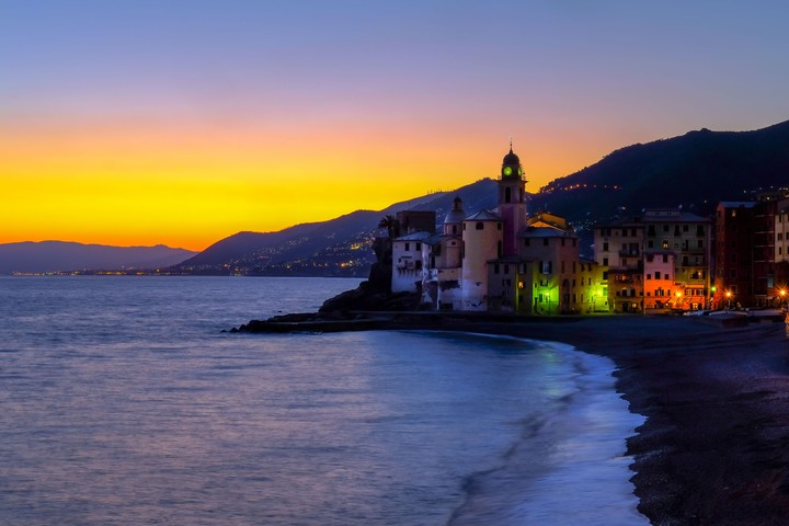 Una sera a Camogli