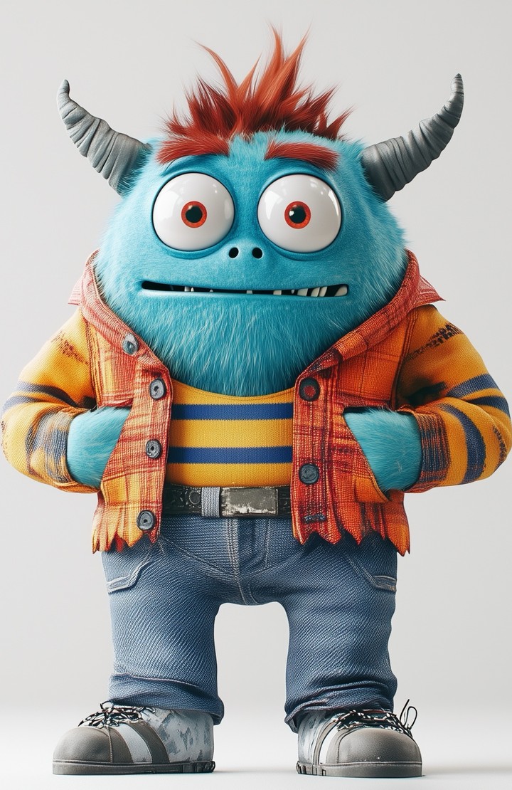 Cute monster