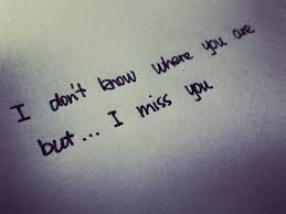 missing you