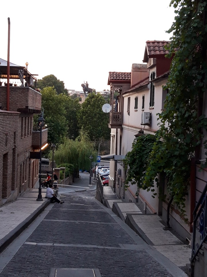 old street in tbilisi