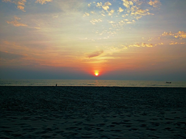 sunset scene