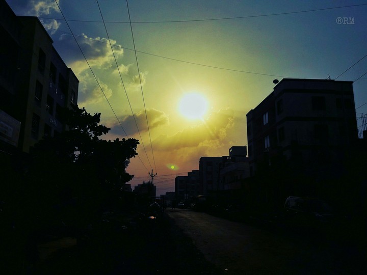 a sunny afternoon
