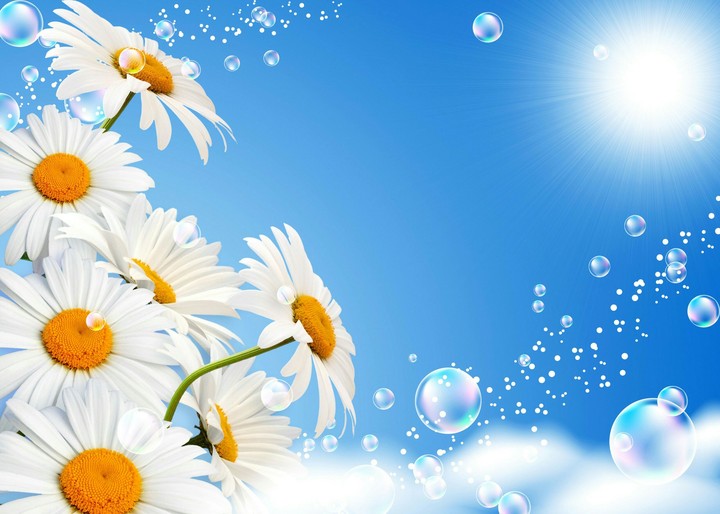 Flowers are blessings.