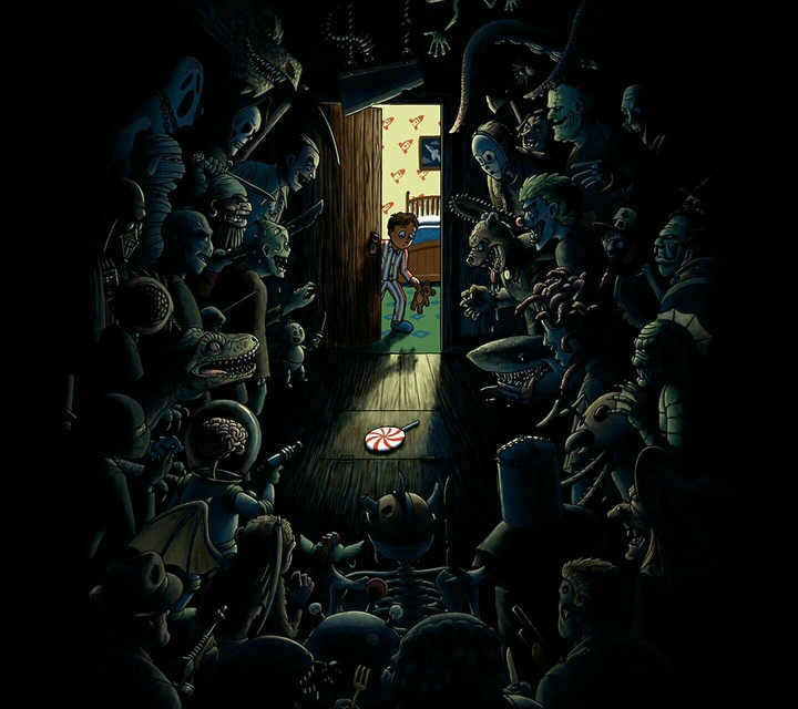 I thought 1 monster in a closet was bad lol