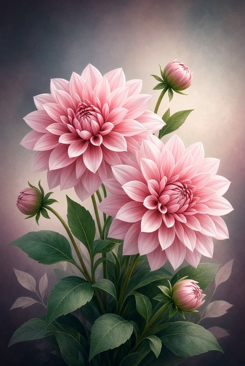 purple, plants壁纸