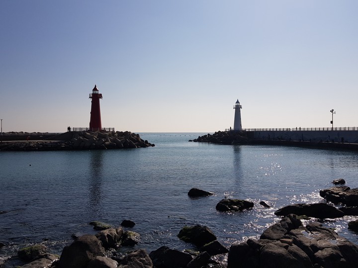 two light houses