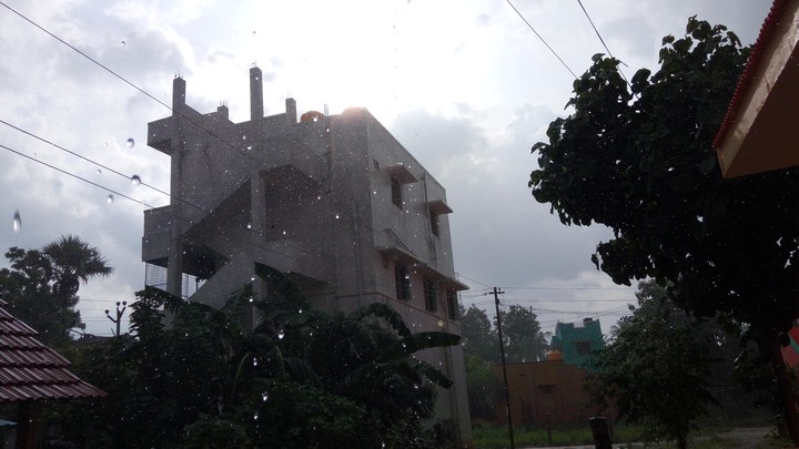 raining