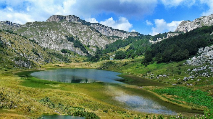 lake on treskavica mountain