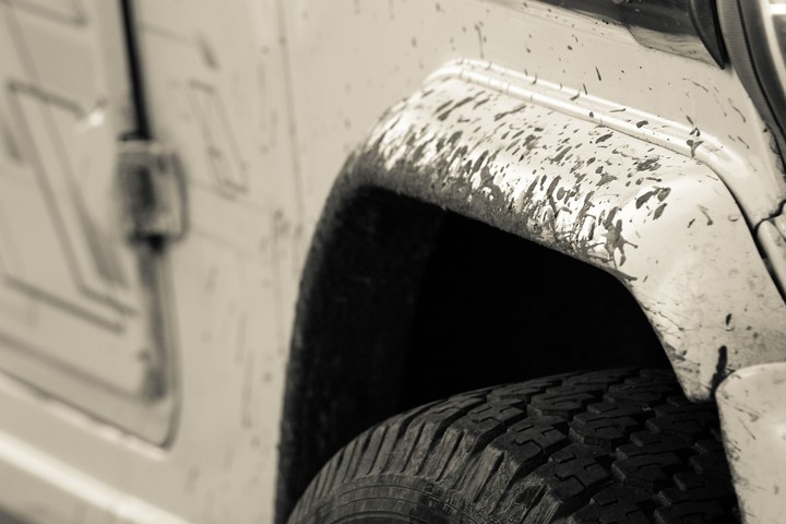 car dirt