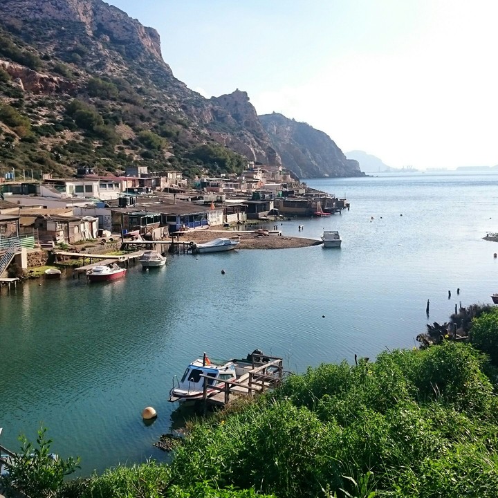 La Algameca Chica: el Hong Kong de Cartagena (España)