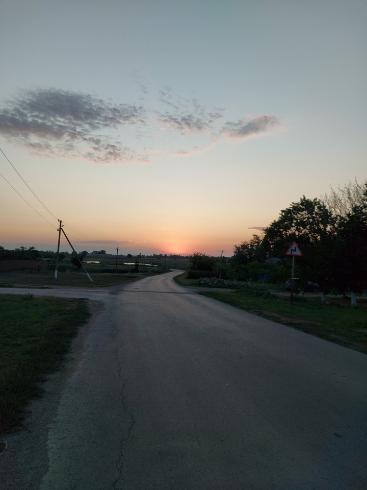 evening in the village
