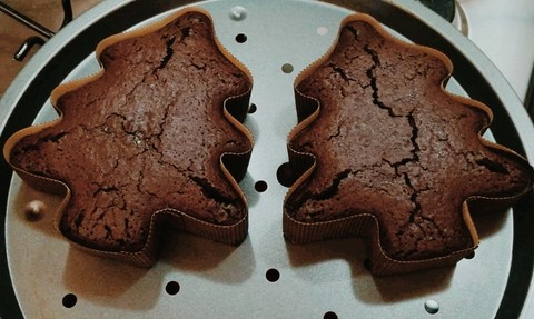alberelli di Natale al cioccolato