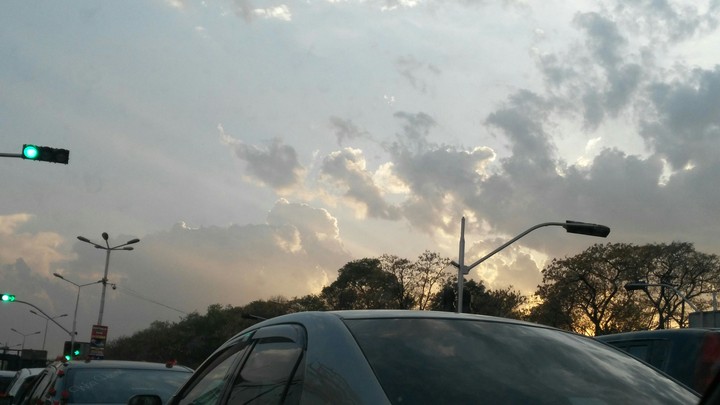 cloudy day